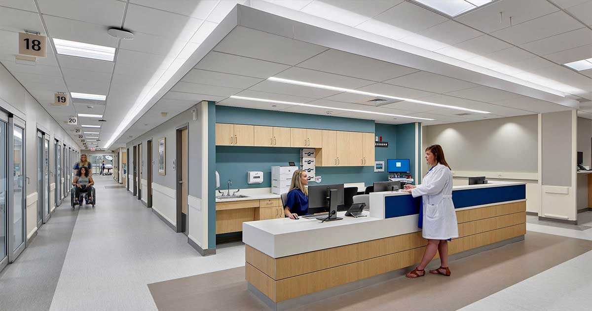 Elementos para diseñar una buena iluminación en un hospital