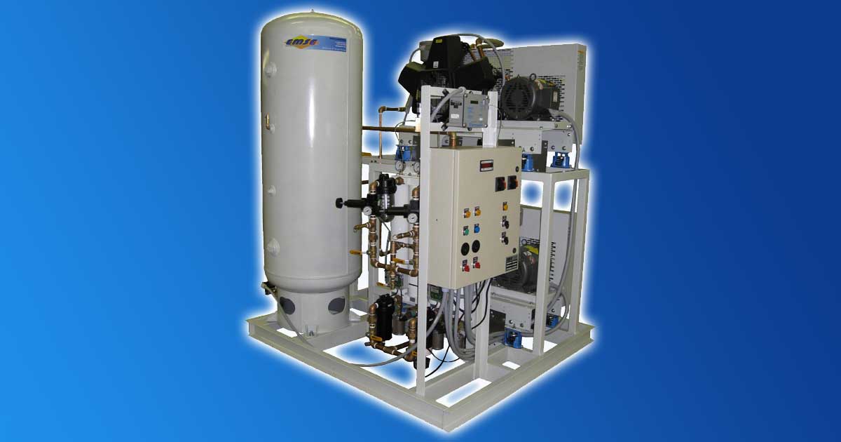 Importancia del funcionamiento del compresor de aire grado médico