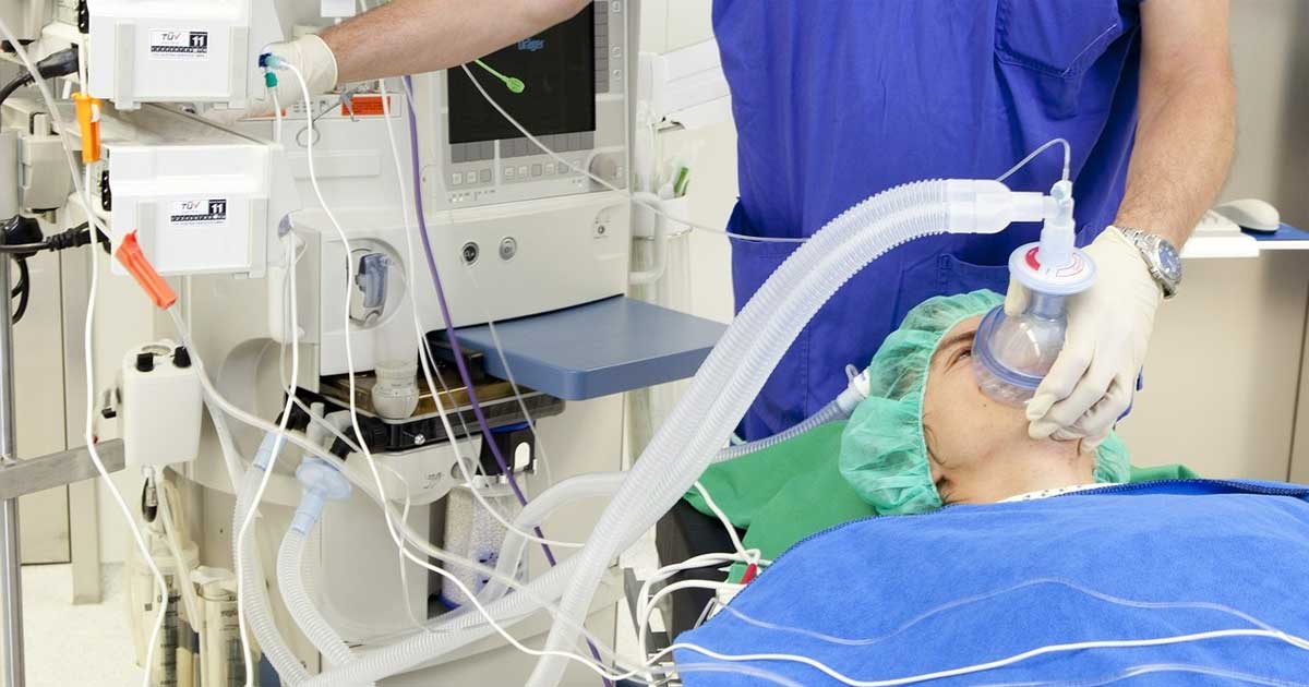 Máquina de anestesia, equipo médico esencial en todo hospital